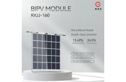 China Class A Glass BIPV Solar Panels 160W 200W 250W Transparent Customizable supplier