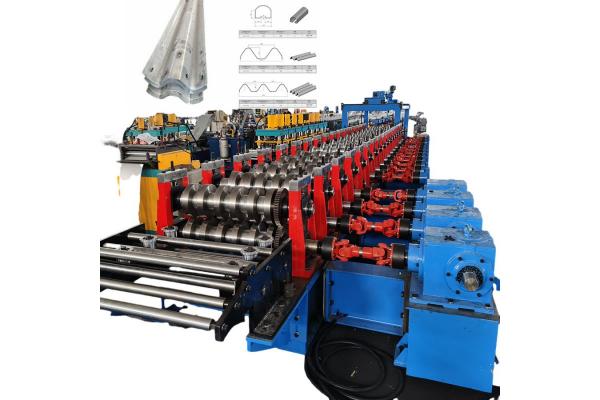 5000kg Highway Guardrail Machine For Steel Roll Forming