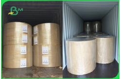 China 21cm x 100m Self - Adhesive Thermal Sticker Printing Paper For Label Barcodes supplier