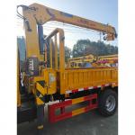 Original Double Cabin ISUZU 4x2 3.2 Tons Crane Mounted Truck