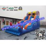 Inflatable Water Slide For Amusement Park  / Inflatable Pool Slide for sale