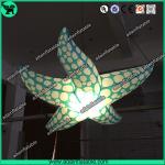 Indoor Event Hanging Decoration Inflatable Character/Inflatable Starfish With LED Light for sale