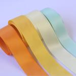 Decorative Pure Silk Ribbon 2 - 100MM Width Single / Double Face Style for sale