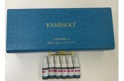 China Famisoo Permanent Makeup Eyebrow Pigment Kit For Manual Pen And Machines supplier