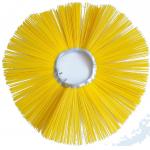 Hot-Salling High Ware Resistant Pp Material Yellow Wave Wafer Brush for sale