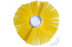 China Hot-Salling High Ware Resistant Pp Material Yellow Wave Wafer Brush supplier