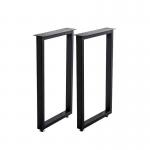 Professional Hardware Home Desk Feet Square Table Frame Furniture Leg Metal Table Legs