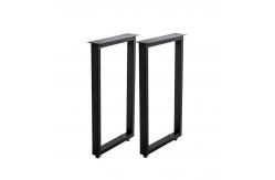 China Professional Hardware Home Desk Feet Square Table Frame Furniture Leg Metal Table Legs supplier
