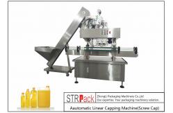 China Intelligent Electric Screw Bottle Capping Machine PCL Control Capacity 40-100 BPM supplier