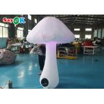 Full Printing Color Giant Inflatable Mushroom Decoration With Blower for sale