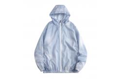 China Personalized Light Hooded Windproof Jacket Sun Protection Apparel OEM ODM supplier