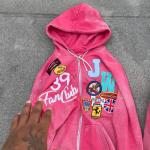 100% Cotton French Terry Custom Hoodie with Heavy Weight 500gsm and Screen Printing