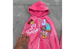 China 100% Cotton French Terry Custom Hoodie with Heavy Weight 500gsm and Screen Printing supplier