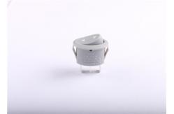 China High Performance Oval Automotive Rocker Switch Grey Button For Drinking Machine supplier