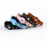Pet Collar Nice Quality Custom Logo Fashionable Cool Leather Airtag for sale
