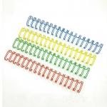 45sheets A4 3:1 Double Loop Binding , 1/4'' Colorful Twin Wire Binding for sale
