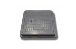 China FRP Manhole Cover with Anti-Theft Locking System 40 Tons Load Capacity and UV Resistant Design supplier