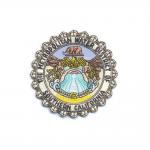 Company Custom Patches Logo Embroidery Events Souvenir Merrowed Badge Iron On Patch for sale