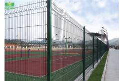 China Aging Resistant PE Coated L2.5m V Mesh Security Fencing supplier