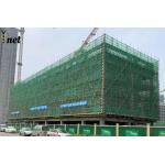 HDPE / PE / Nylon / Plastic Fireproof Mesh Netting Dust Proof Blue Debris Netting