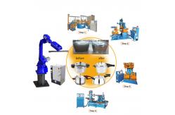 China Automatic Cookware Polishing Machine Double Ended Multifunctional supplier