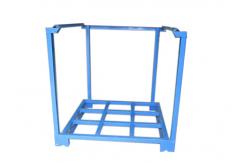 China Galvanized Iron Stackable Pallet Storage Racks For Industrial ISO Standard supplier