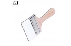 China 4 Inch Flat Polyester Bristle Paint Brushes Multifunctional For Wall Painting supplier