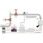 IR Sensor Smart Fire Sprinkler System 0.6MPa Fire Fighting Water Cannon