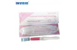 China Early Detection Midstream Hcg Pregnancy Urine Test One Step supplier