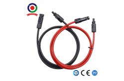 China 5ft 10 Awg 6mm2 Solar Panel Extension Cable Pntech supplier