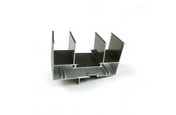 China High Glossy Bronze Anodized Glass Sliding 6063 T5 Aluminium Window Rack Profiles supplier