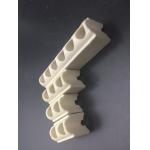Electrical Heating Thermocouple Components Steatite Ceramic Insulator