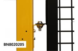China Working Site Robot Safety Fence , Heavy Duty Steel Wire Guard Enclosures supplier