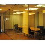 Glass Partition Walls , Folding Interior Glass Door , Demountable Partition for sale