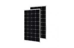 China 100w Small Portable Solar Panels 18.2V Monocrystalline Solar Cells supplier