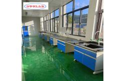 China Optimize Storage Space Lab Wall Benches with Sand Blasting Function supplier