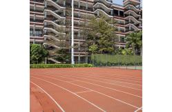China Iaaf Rubber Mixed Tartan Athletic Track Spray Coat System Runway supplier