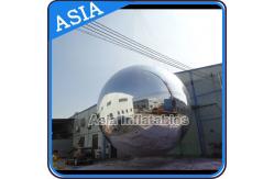 China Silver Customized 8m Advertising Inflatable Commercial Mirror Balloon supplier