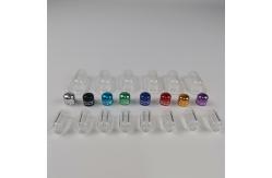 China Transparent Clear Plastic Prescription Pill Bottle Capsules Tablets Packing With Cap supplier