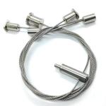 Cable Fastening Wire Rope Gripper Lighting Accessories Ceiling Hanger Suspension Cable for sale