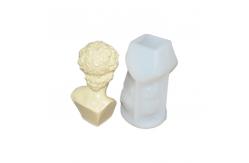 China David Figure Silicone Candle Mold Handmade 3D DIY Candle Molds Non Stick supplier