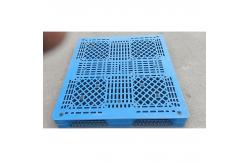 China Large HDPE Four Way Entry Double Sides Euro Plastic Pallet Stackable Reversible supplier