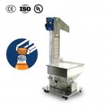 Fully Enclosed Cap Elevator Conveyor Hygienic Cap Feeding Machine 0.37KW