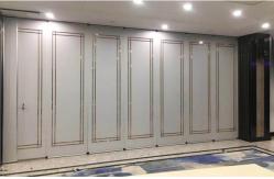 China American Wooden Movable Partition System / Operable Soundproof Partition Wall Panels supplier