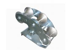 China Cable Laying Guide Roller Cable Bend Roller Manhole Lead In Cable Roller supplier