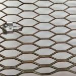 Heavy Duty 3m X 1.5m Expanded Steel Mesh Hot Dipped Galvanized Hexagonal Hole for sale