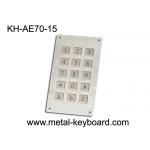 Kiosk Metal Numeric Keypad with 15 Keys for Public System Weather - proof for sale