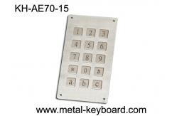 China Kiosk Metal Numeric Keypad with 15 Keys for Public System Weather - proof supplier