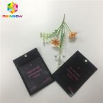 Heat Sealed Foil Packaging Bags Custom Printing One Side Clear Transparent Resealable for sale