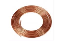 China ASTM Certified Polished Copper Nickel Tube For Customized Outer Diameter supplier